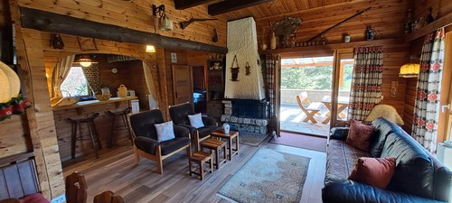 Uriges blockhaus ferienhaus - blockhaus,