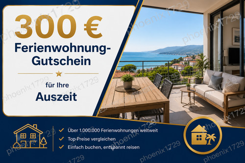 Check24 300 ferienwohnung - 300€,